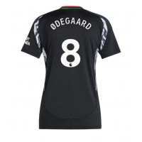 Camiseta Arsenal Martin Odegaard #8 Visitante Equipación para mujer 2024-25 manga corta